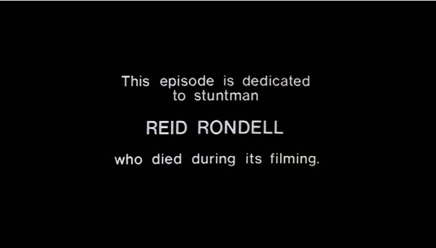 Rondell's dedication blackcard