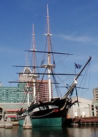 USS Constellation: Last all-sail warship built by the US Navy.
